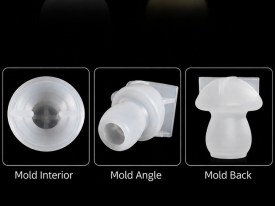 Molde silicona hongo chiquito